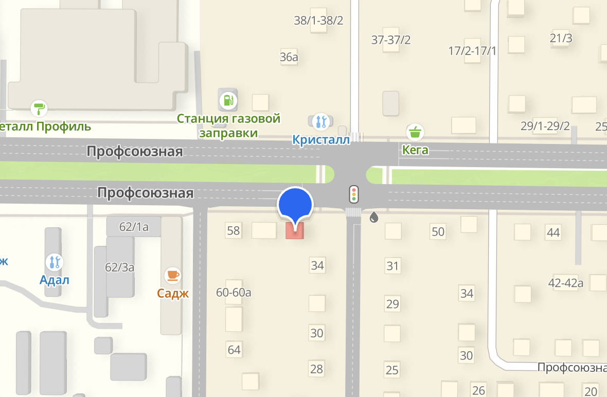 Карта расположения офиса Chabarman в Бишкеке